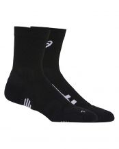 CALCETINES ASICS COURT+ TENIS CREW NEGROS