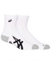 CALCETINES ASICS COURT+ TENIS CREW BLANCOS