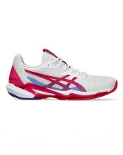 ASICS SOLUTION SPEED FF 3 BLANCO ROSA MUJER 1042A250