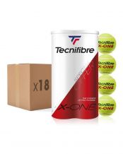 TIROIR DE 36 POTS TECNIFIBRE (18 BIPACKS) DE 4 X-ONE TUBE PET BALLS