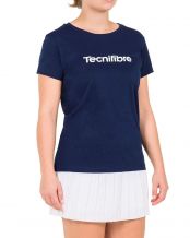 CAMISETA TECNIFIBRE TEAM COTTON AZUL MARINO MUJER