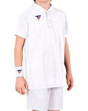 POLO TECNIFIBRE TEAM MESH BLANCO JUNIOR