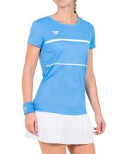 CAMISETA TECNIFIBRE TEAM TECH AZUL MUJER