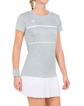 CAMISETA TECNIFIBRE TEAM TECH GRIS MUJER