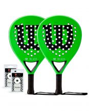 PACK DUO WILSON BLADE TEAM V2 GREEN