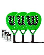 PACK TRIO WILSON BLADE TEAM V2 GREEN