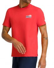 WILSON EASY STREET T-SHIRT ROUGE