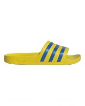 SANDALES ADIDAS ADILETTE AQUA JAUNE UNISEXE JI2222