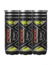 TRIPACK DE BOTES DE 3 BOLAS NOX TITANIUM PRO CABOPRTI3UN