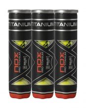 TRIPACK DE BOTES DE 4 BOLAS NOX PRO TITANIUM CABOPRTI4UN