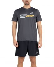 CAMISETA BULLPADEL BPCM-PN06 HOMBRE EX BLACK/DARKGREY