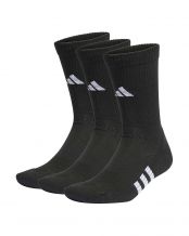 CHAUSSETTES ADIDAS PERFORMANCE CUSH CREW 3 PACKS NOIR