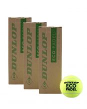 TRIPACK DE BOTES DE 3 BOLAS DUNLOP ECO PADEL 601554EU