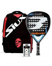 PACK BULLPADEL RAIDER POWER BLUE MOCHILA SIUX MINI