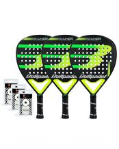 TRIPACK BULLPADEL RAIDER PWR GREEN