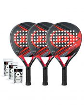 TRIPACK DUNLOP IMPACT XTREME RED
