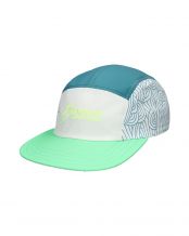 CAPPELLO ASICS P�DEL 5 PANNELLI VERDE/BLU