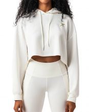 SUDADERA DROP SHOT NOOR MUJER BLANCO