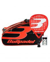 PACK BULLPADEL INDIGA POWER PALETERO X-SERIES ORANGE