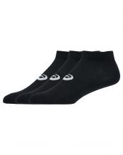 PACK 3 CALCETINES TOBILLEROS ASICS NEGRO