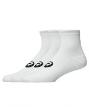 CHAUSETTES ASICS 3 PACK QUARTER SOCK BLANC 3033C299