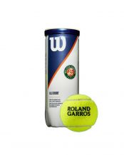 BOTE DE 3 BOLAS DE TENIS WILSON ROLAND GARROS ALL COURT WRT126400