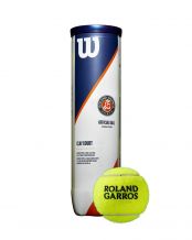 BARATTOLO DI 4 PALLINE DA TENNIS WILSON ROLAND GARROS CLAY COURT WRT115000