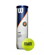 BOTE DE 4 BOLAS DE TENIS WILSON ROLAND GARROS ALL COURT