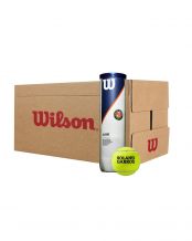 CAJ�N DE 18 BOTES DE 4 BOLAS DE TENIS WILSON ROLAND GARROS ALL COURT WRT116400