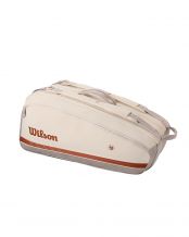 SAC (DE)  RAQUETTE POUR 9 RAQUETTES WILSON ROLAND GARROS 2025 SUPER TOUR WR8042901001