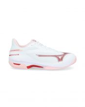 MIZUNO WAVE EXCEED COURT ALL COURT BLANCO/ROSA MUJER 61GA2519