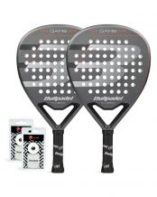 PACK DO BULLPADEL GAME POWER GRIS