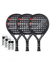 TRIPACK BULLPADEL GAME CONTROL NEGRO