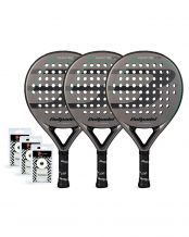 TRIPACK BULLPADEL GAME CONTROL GRIGIO