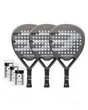 TRIPACK BULLPADEL GAME POWER GREY