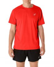 T-SHIRT ASICS CORE TOP ROUGE