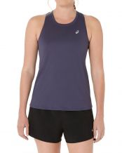 T-SHIRT A SPALLINE ASICS CORE DONNA BLU