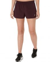 SHORT ASICS CORE SPLIT MARRON POUR FEMME
