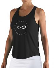 T-SHIRT ENDLESS CERCLE FEMME NOIR