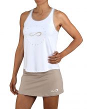 CAMISETA ENDLESS CERCLE MUJER BLANCO/GRIS