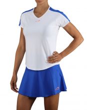 T-SHIRT ENDLESS MESH II DONNA ROYAL/WHITE (ROWH)