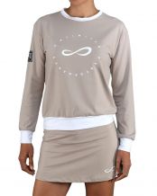SUDADERA ENDLESS INNER TECH MUJER GRIS