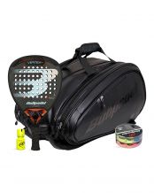PACK BULLPADEL VERTEX 04 25 PALETERO AVANT LEATHER 2 TAMBOR DRY GRIP