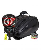 PACK BULLPADEL XPLO PALETERO AVANT LEATHER 2 TAMBOR DRY GRIP