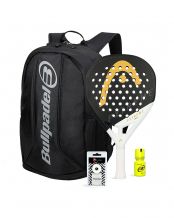PACK HEAD EDGE EXTREME BLACK MOCHILA BULLPADEL DRY GRIP