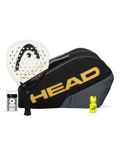 PACK HEAD EDGE EXTREME WHITE SAC DE PADEL EDGE DRY GRIP