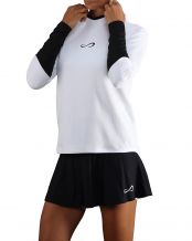 SWEAT ENDLESS BREATH LINE FEMME WHITE/BLACK (WHBK)