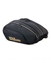 SAC DE PADEL WILSON DEFY V1 PADEL BLACK/GOLD WR8914201