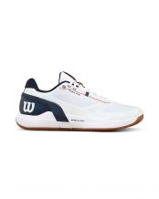 WILSON RUSH PRO 5 CLAY BLANC/BLEU MARINE WRS338670