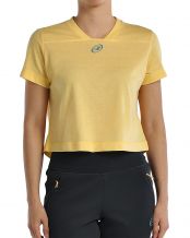 CAMISETA BULLPADEL BAGAN AMARILLO MUJER